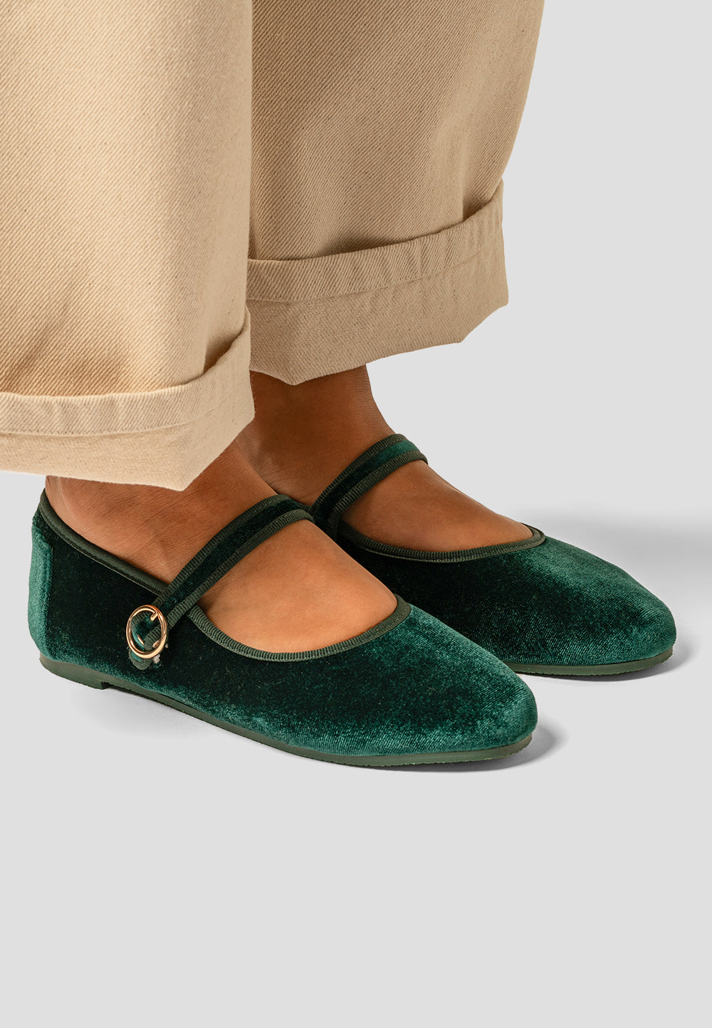 MARY JANE VELVET EVERGREEN