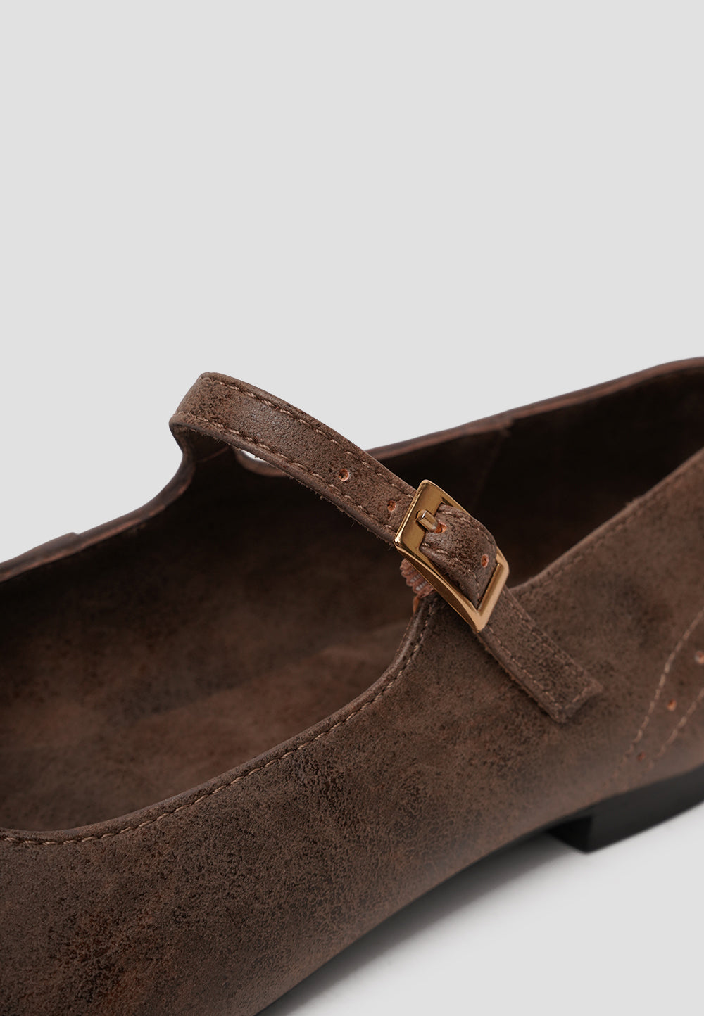 BALLET FLATS MICROFIBER NAPA ESPRESSO