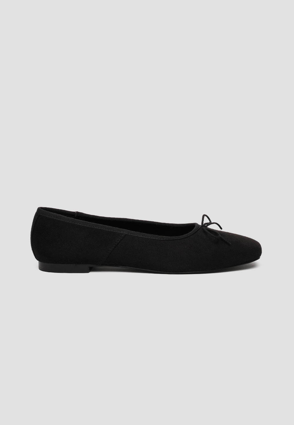 SABRINA VEGAN SUEDE BLACK