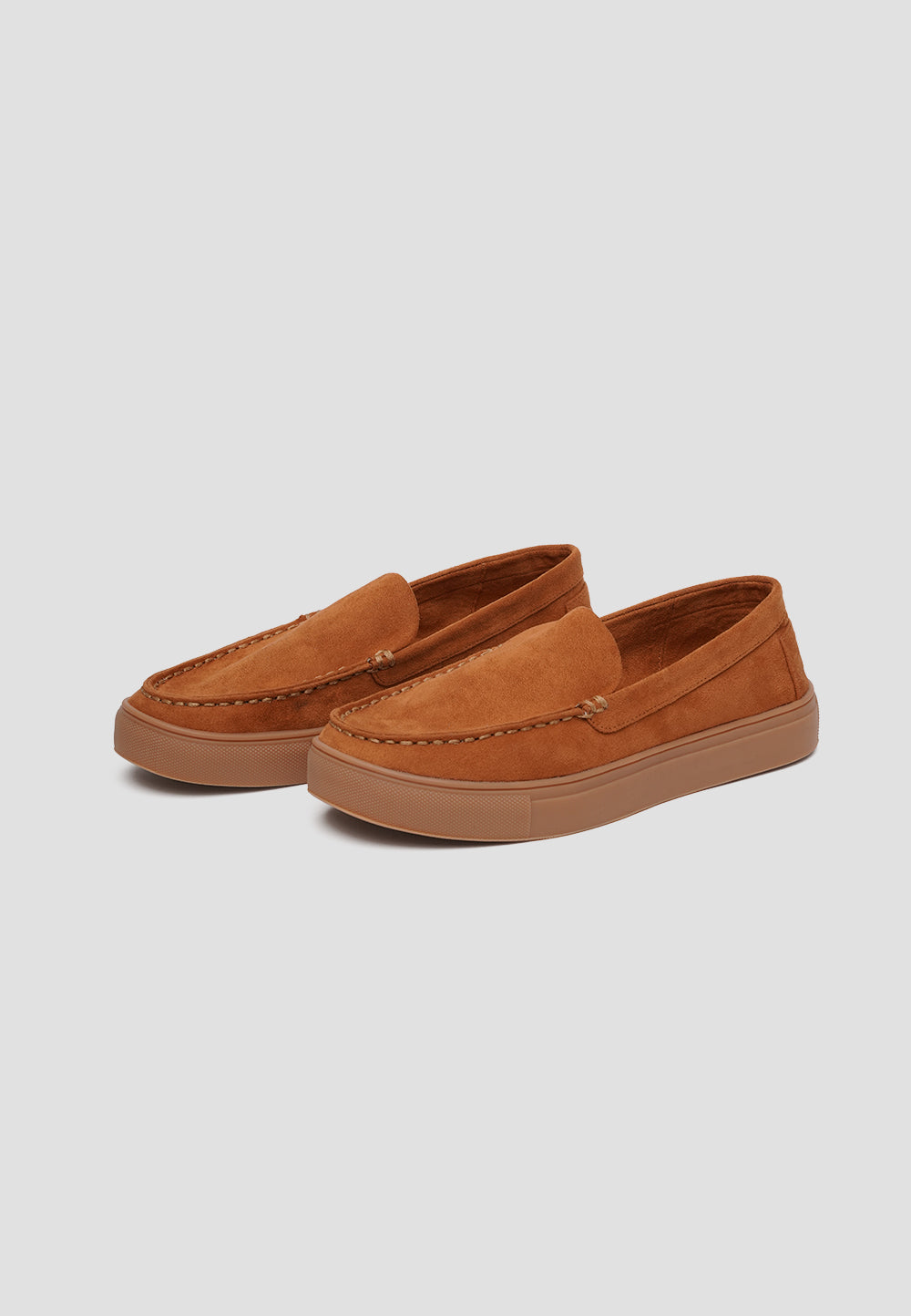 LOAFER VEGAN SUEDE GOLDEN