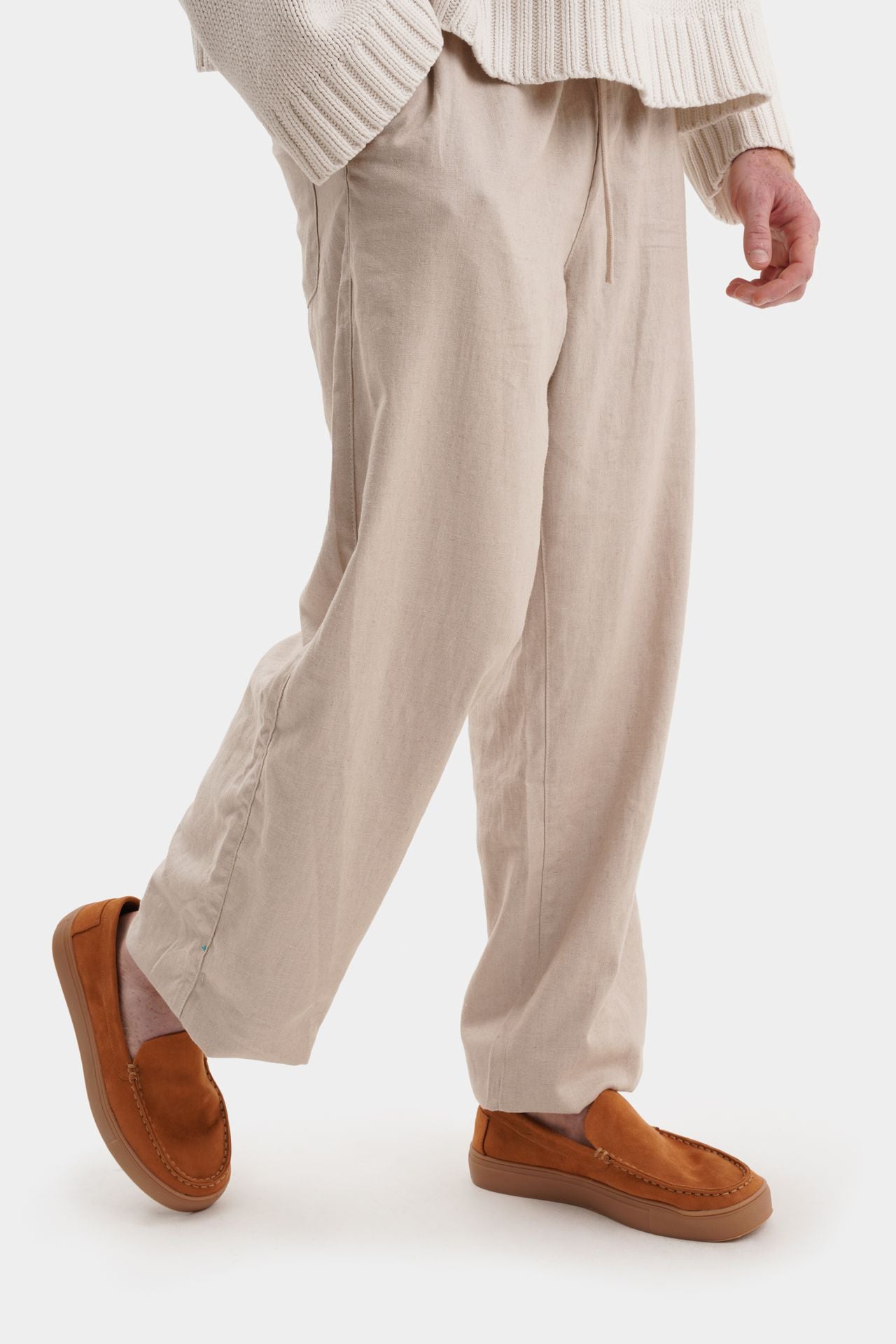 LOAFER VEGAN SUEDE GOLDEN