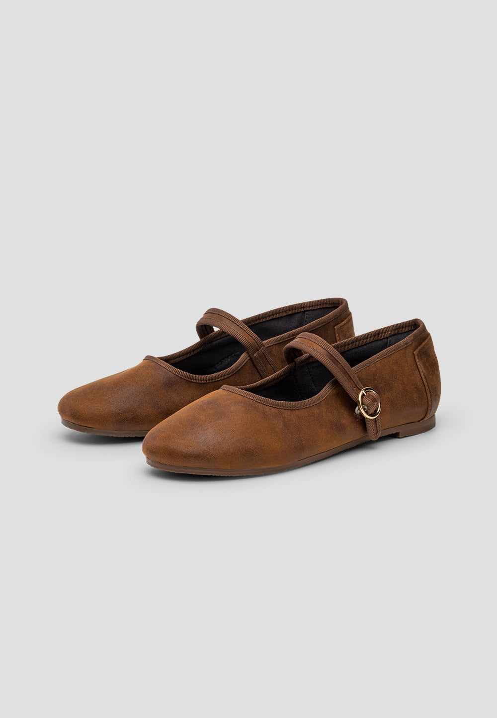 MARY JANE MICROFIBER NAPA CAMEL