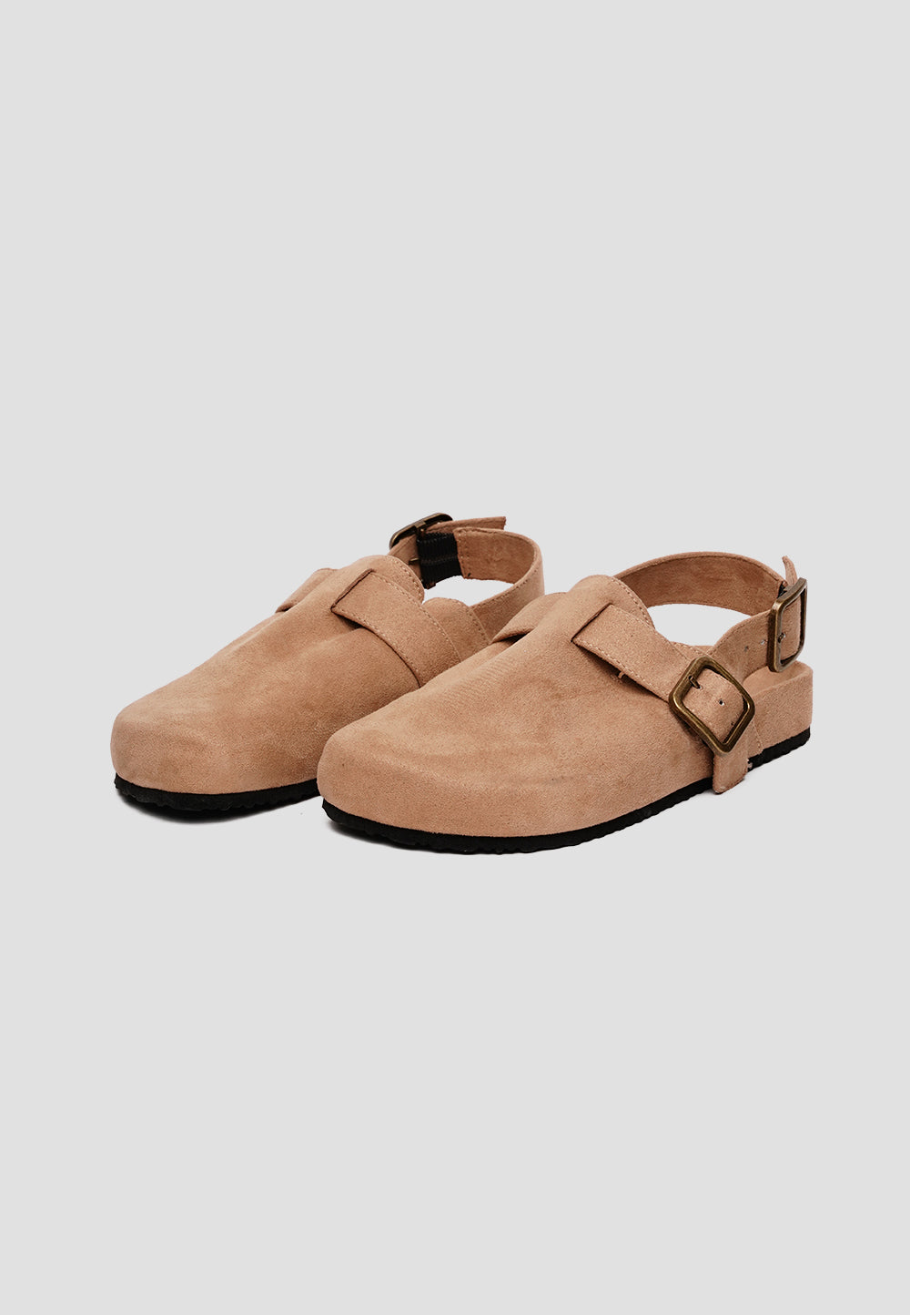 CLOG VEGAN SUEDE SAND
