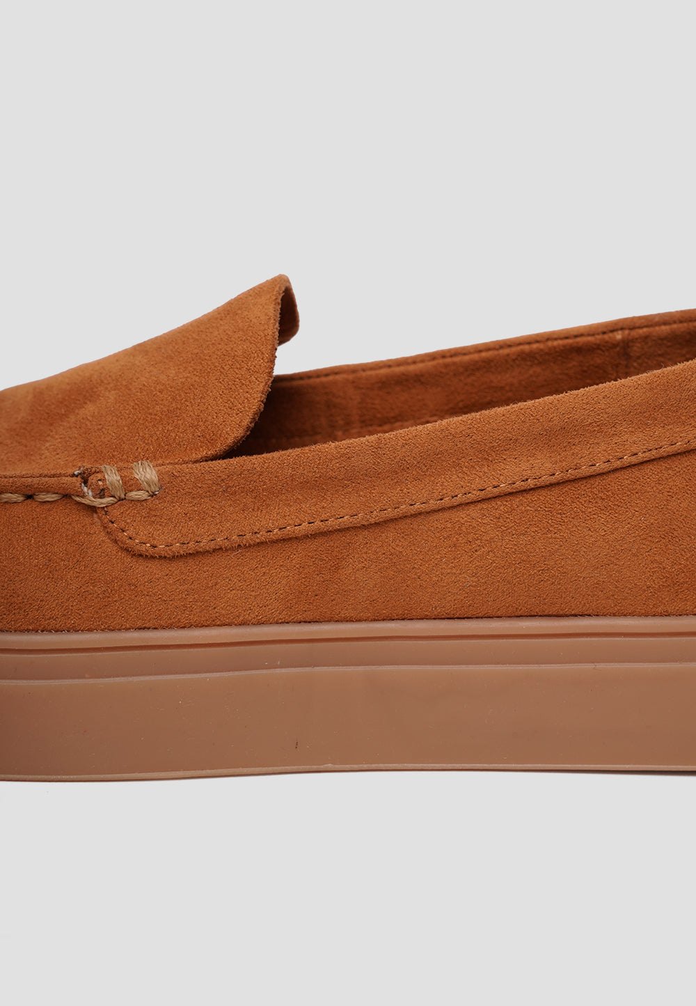 LOAFER VEGAN SUEDE GOLDEN