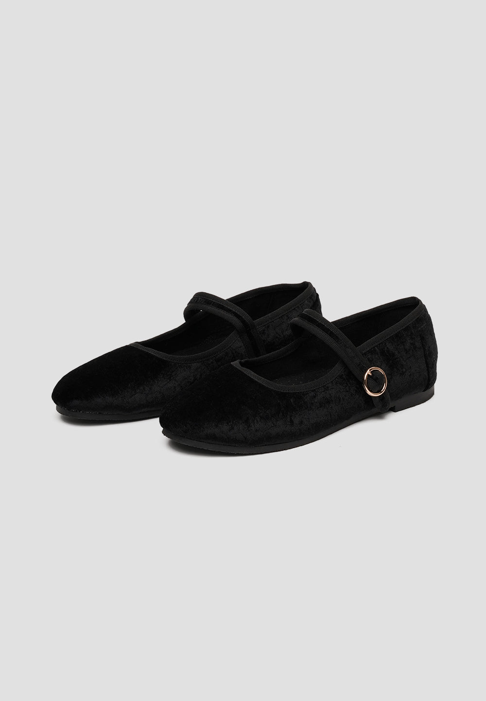 MARY JANE VELVET CROCODILE BLACK