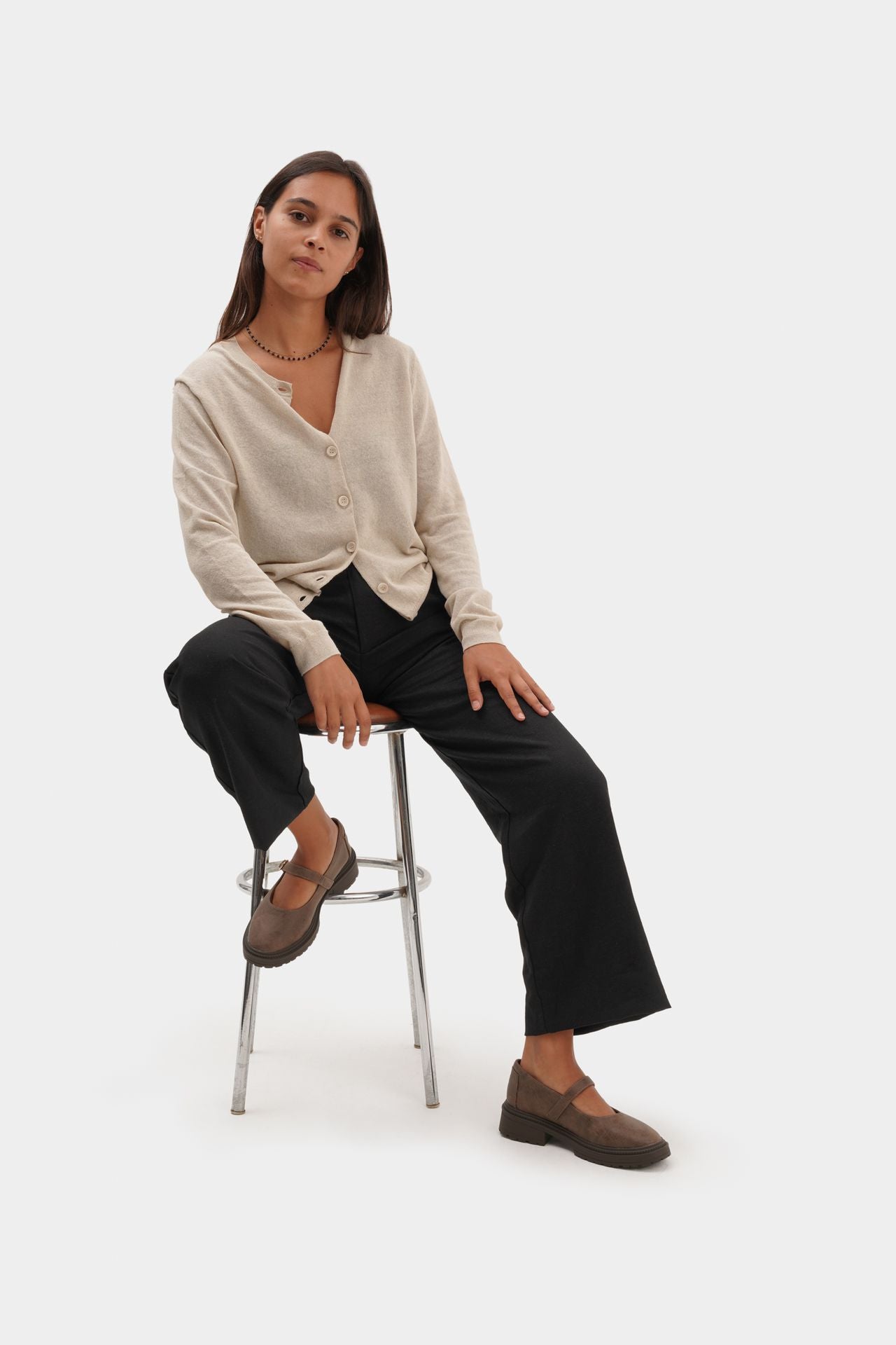 PLATFORM GUM MARY JANE MICROFIBER NAPA ESPRESSO