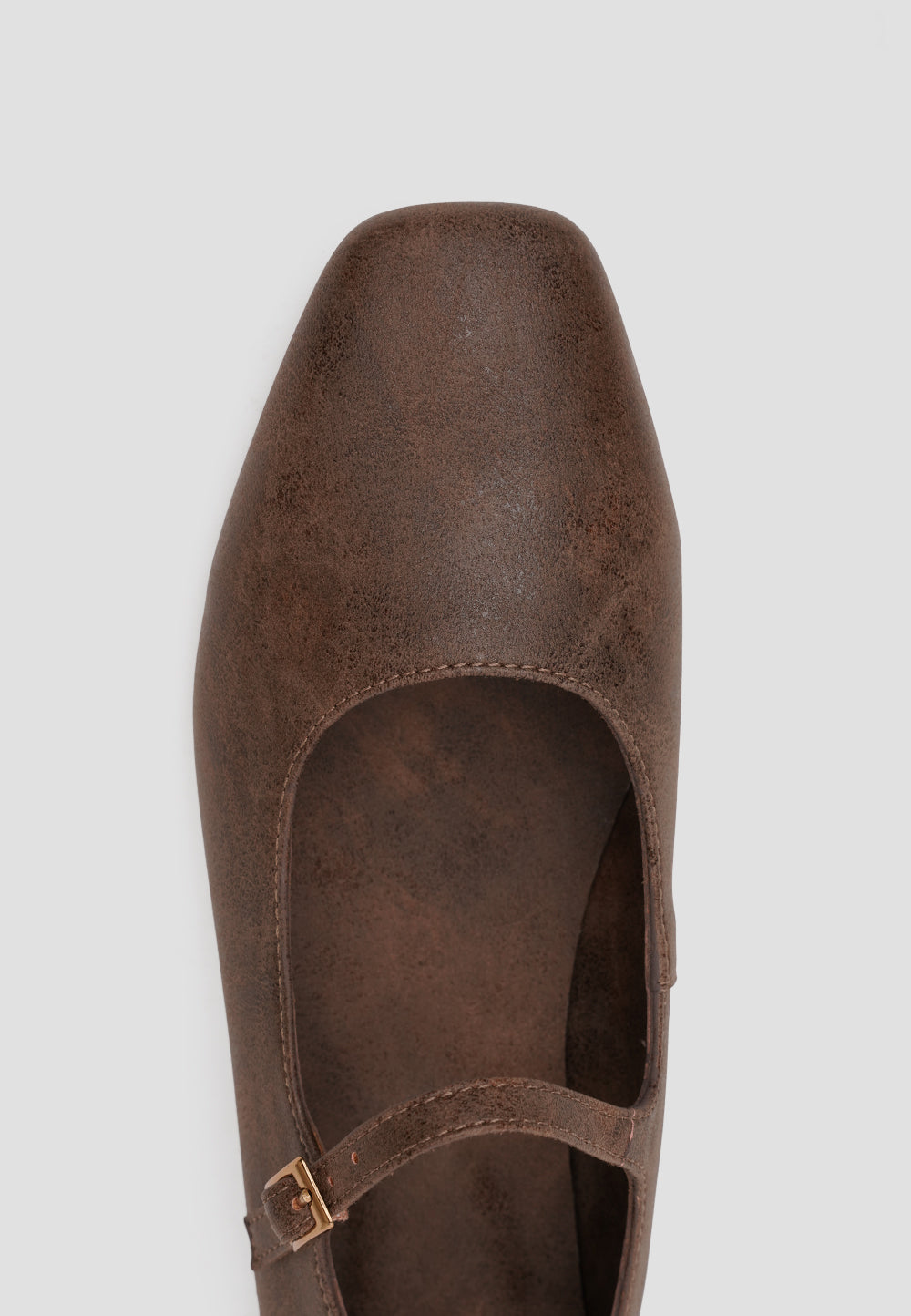 BALLET FLATS MICROFIBER NAPA ESPRESSO