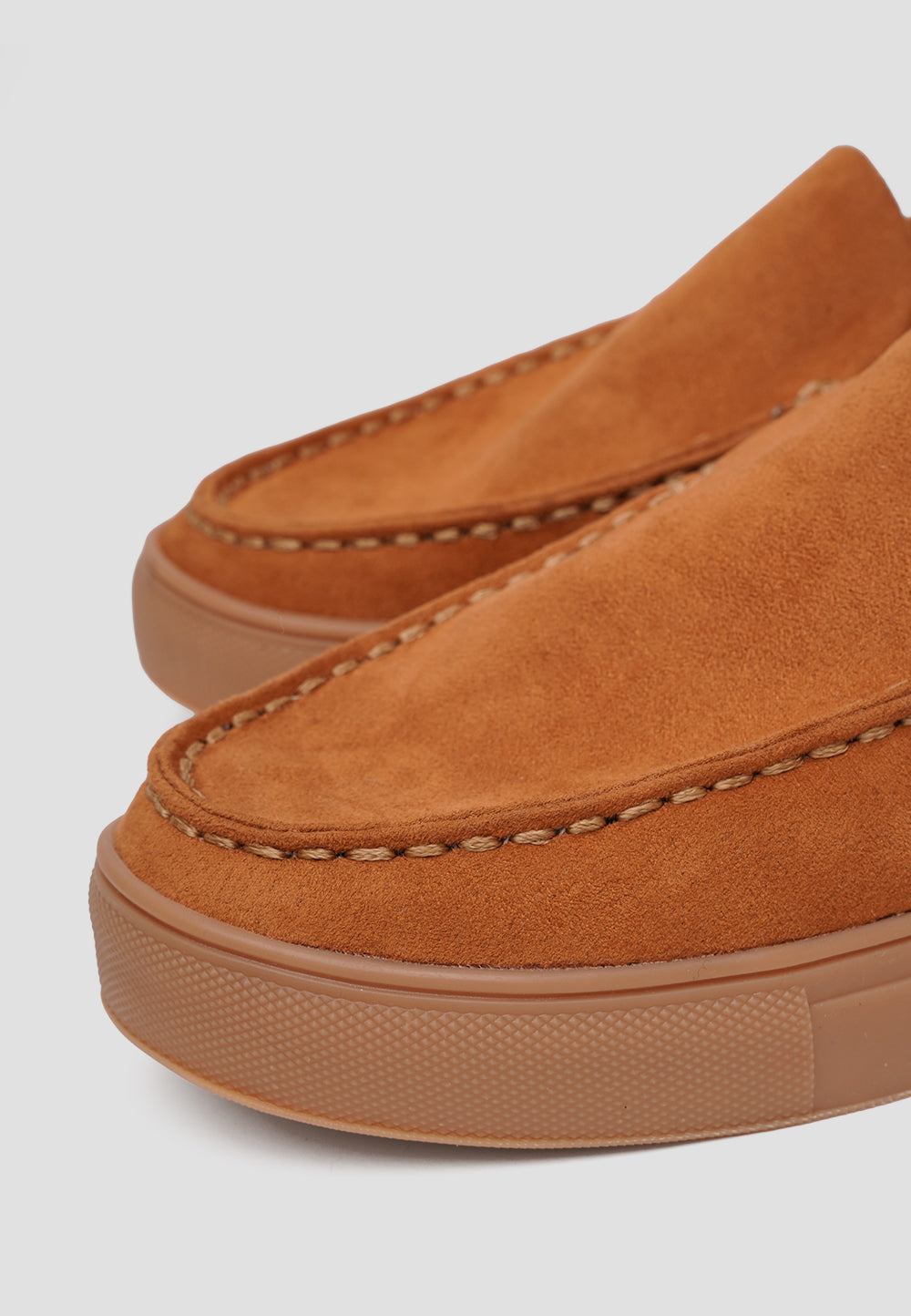 LOAFER VEGAN SUEDE GOLDEN