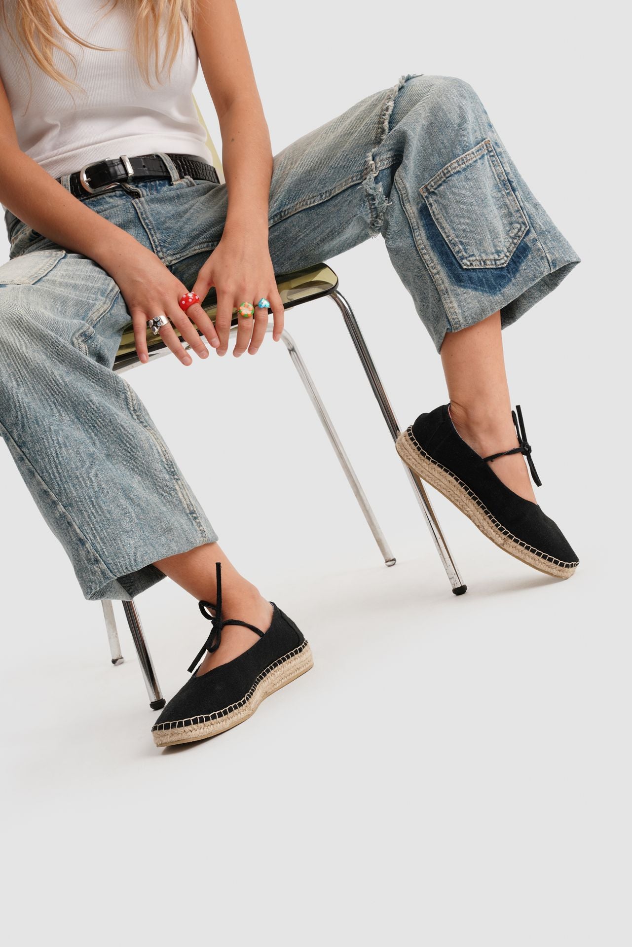 TULIPA RAW LINEN BLACK