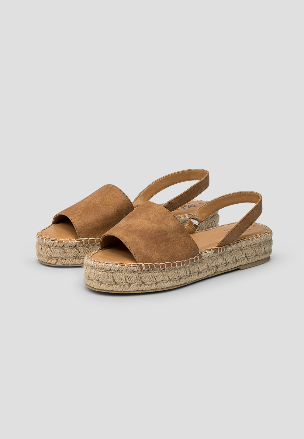 HEEL SANDAL CAMEL