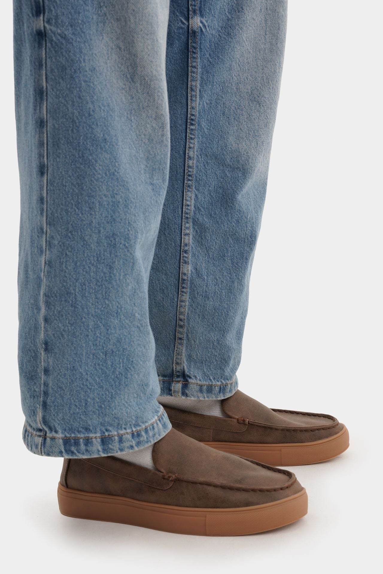 LOAFER MICROFIBER NAPA ESPRESSO