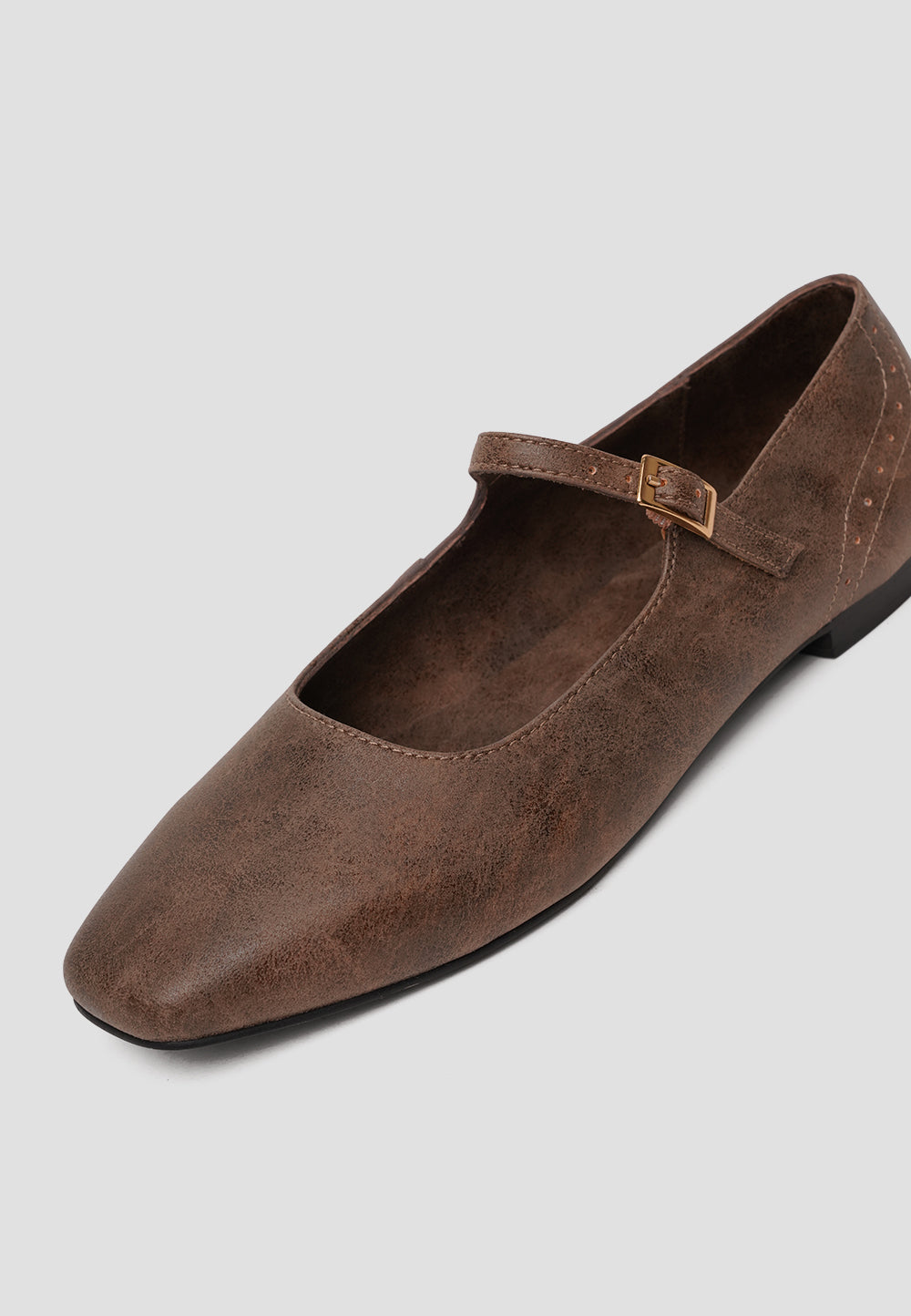 BALLET FLATS MICROFIBER NAPA ESPRESSO