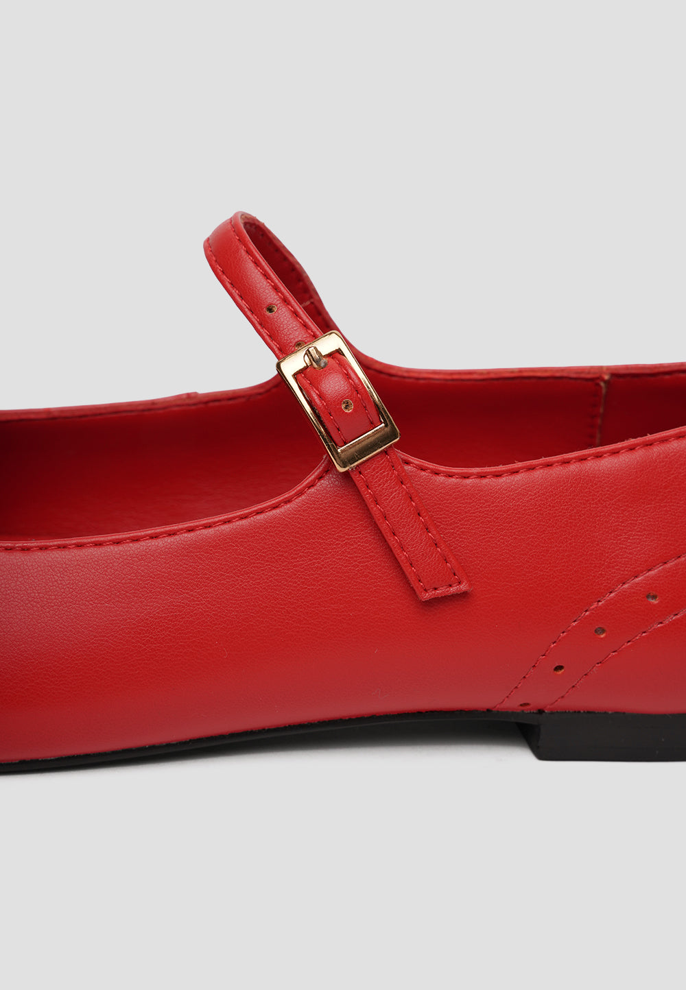 BALLET FLATS MICROFIBER NAPA LIPSTICK