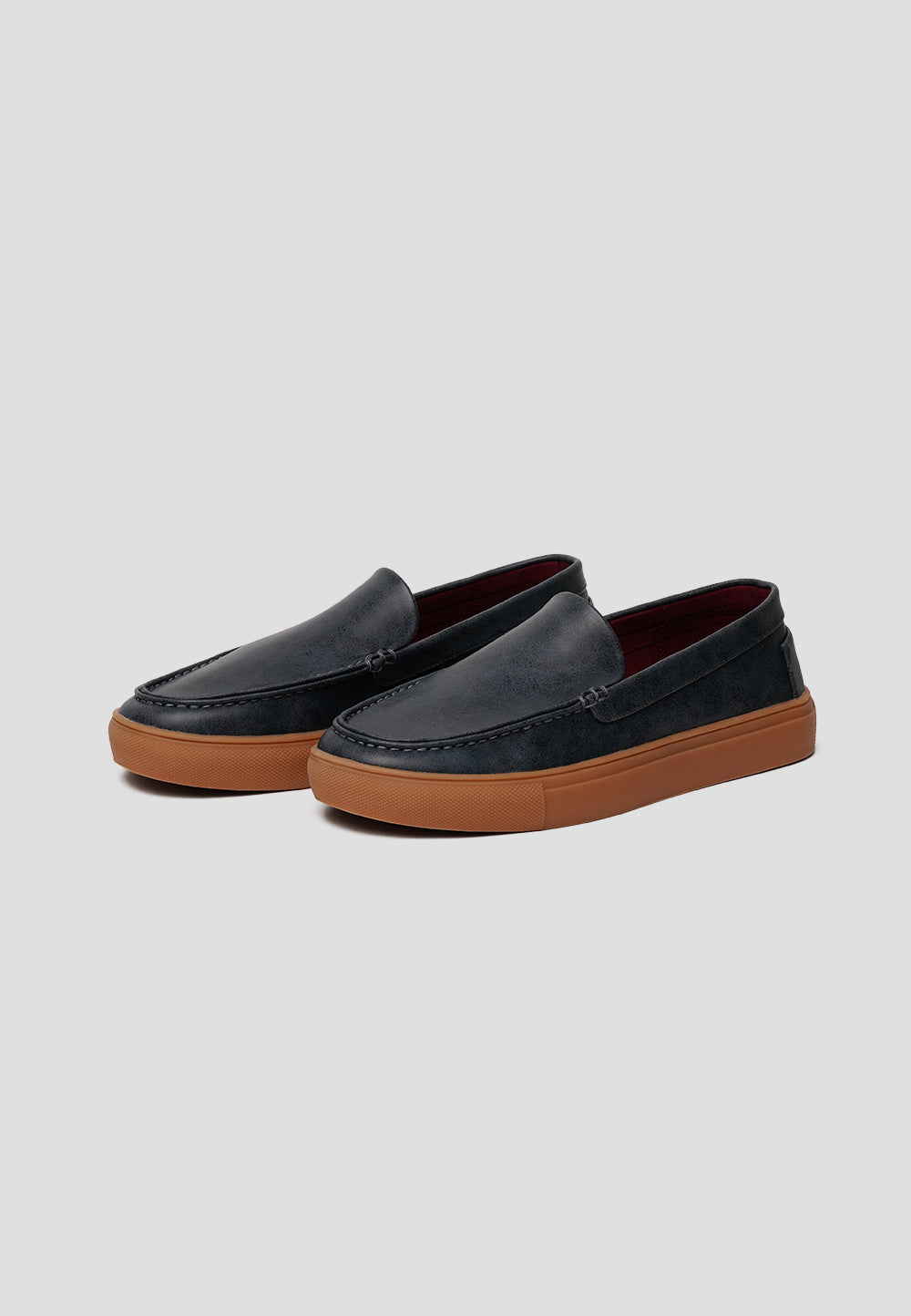 LOAFER MICROFIBER NAPA BLUEBERRY