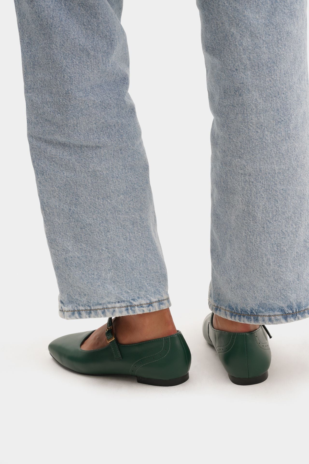 BALLET FLATS MICROFIBER NAPA PINE