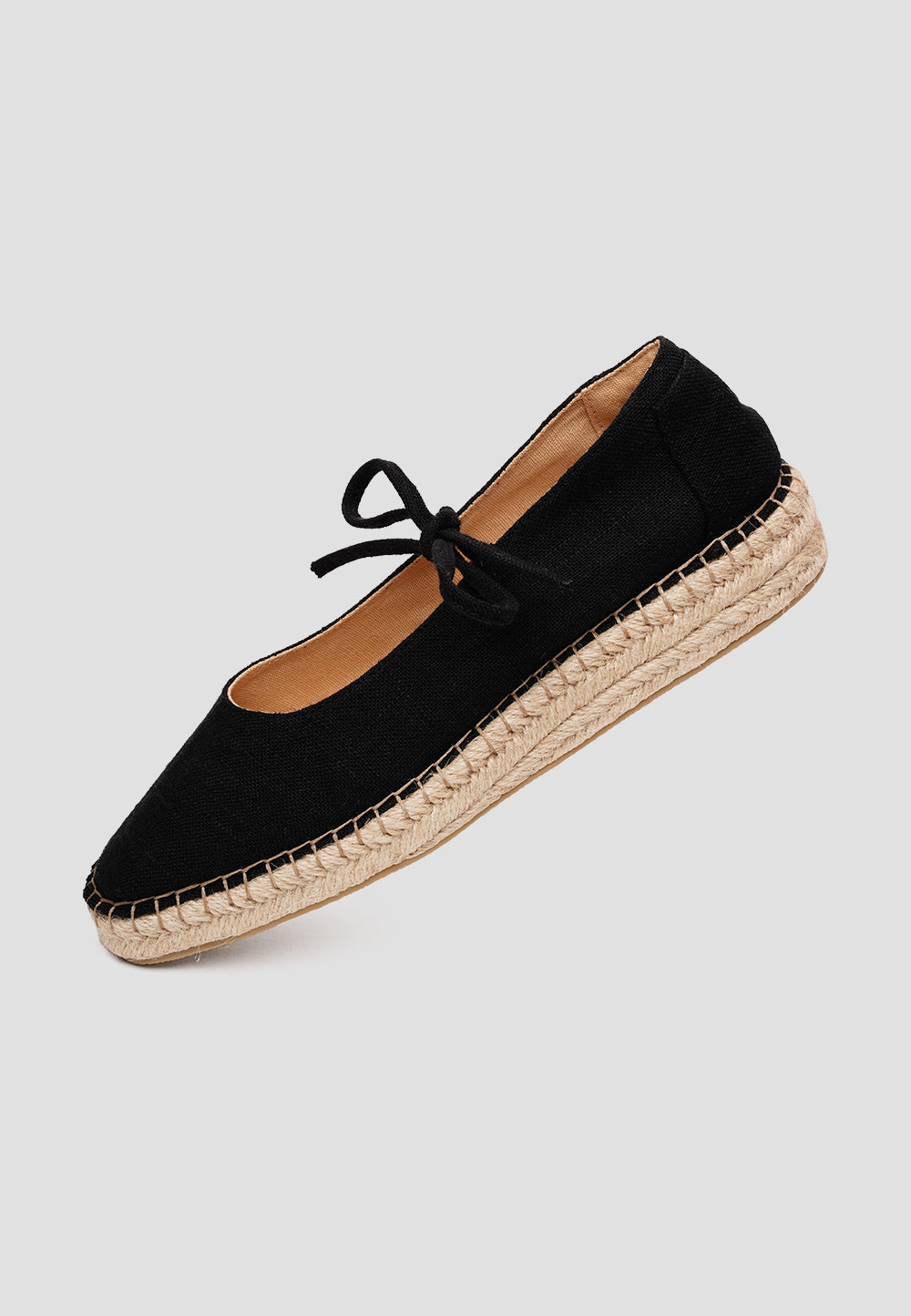 TULIPA RAW LINEN BLACK