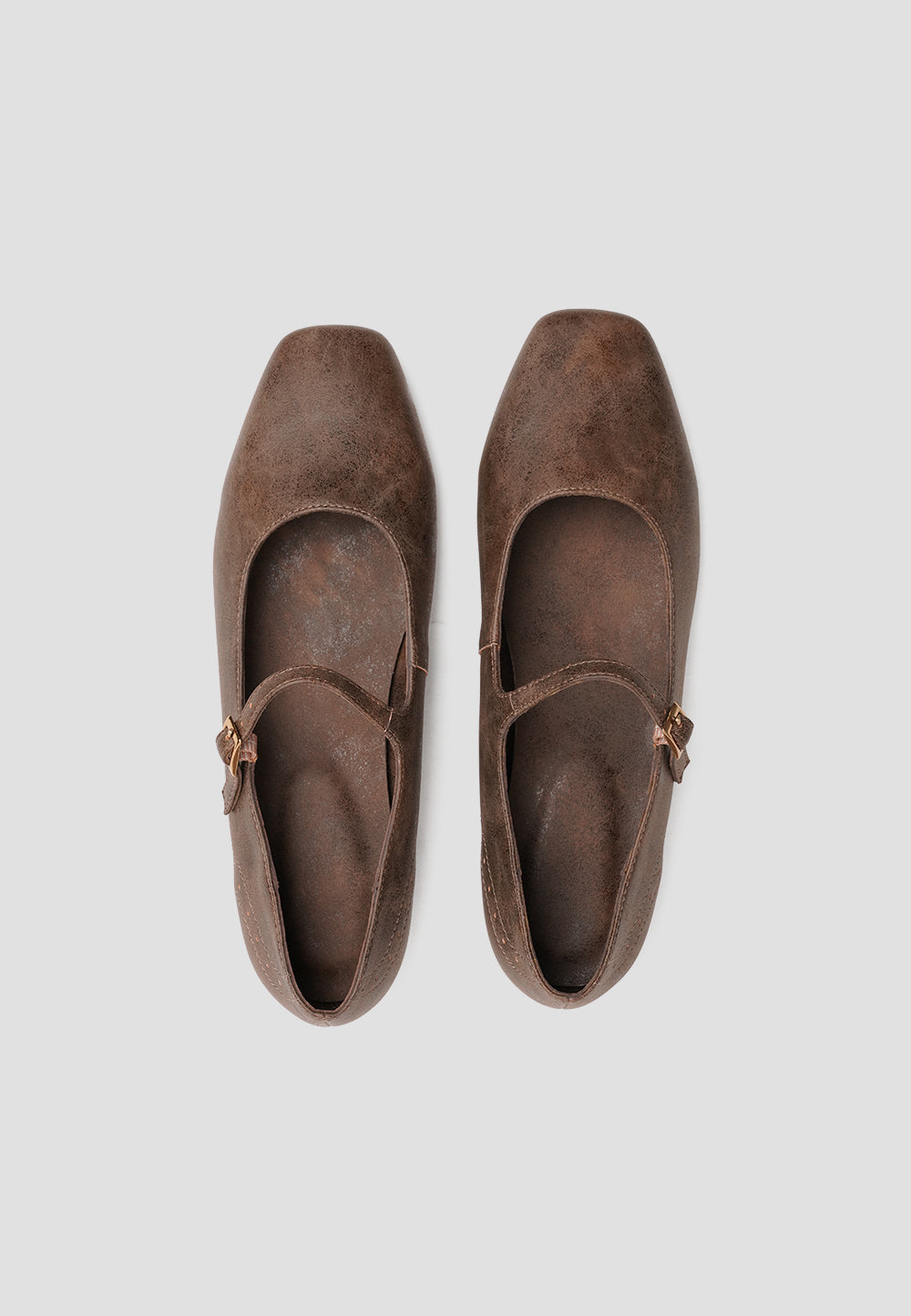 BALLET FLATS MICROFIBER NAPA ESPRESSO