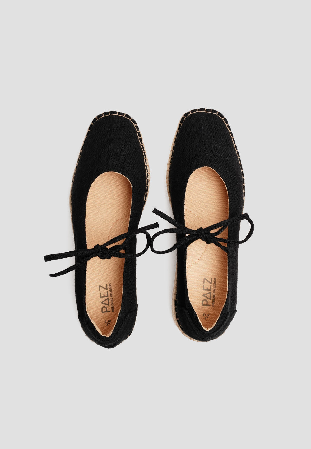 TULIPA RAW LINEN BLACK