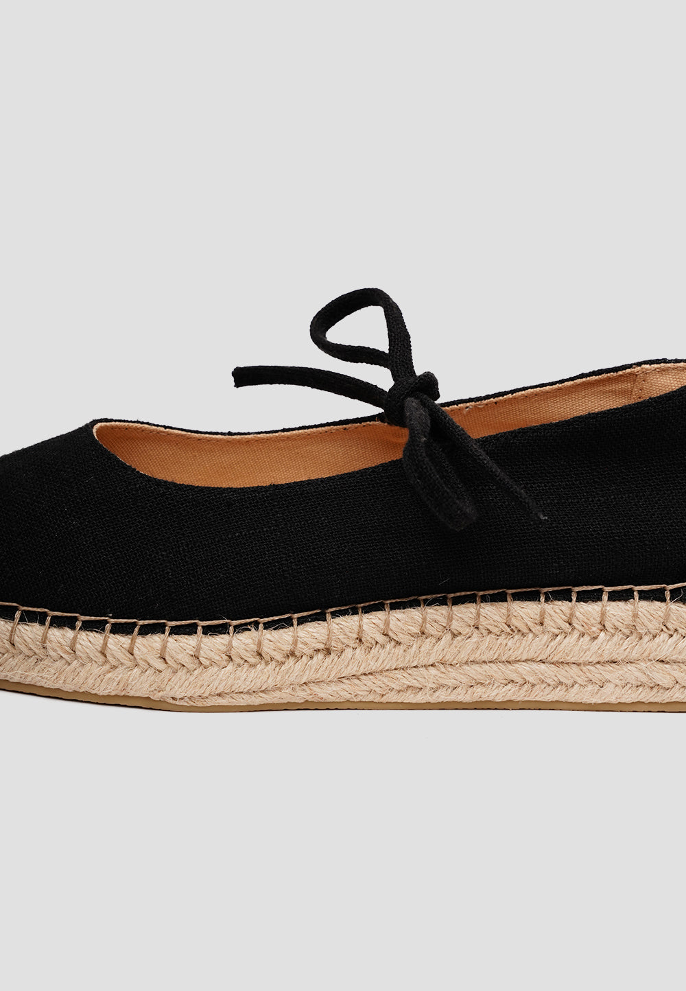 TULIPA RAW LINEN BLACK