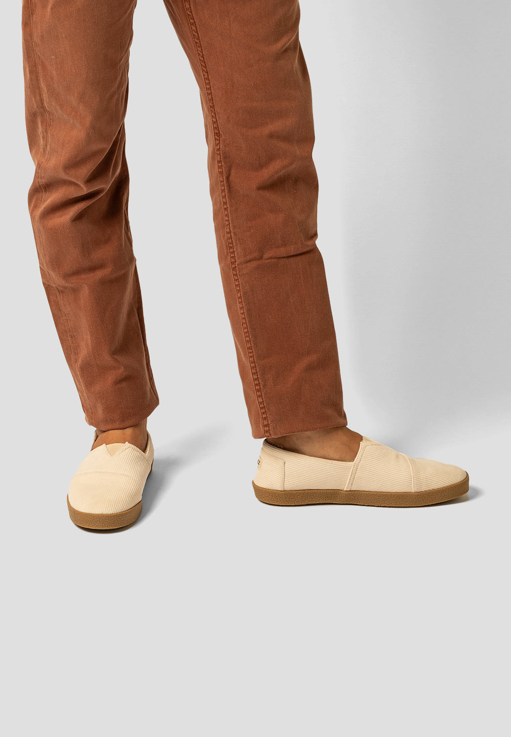 Corduroy clearance slip on