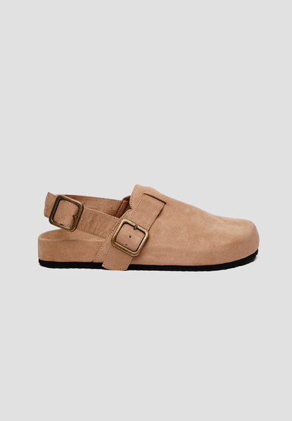 CLOG VEGAN SUEDE SAND