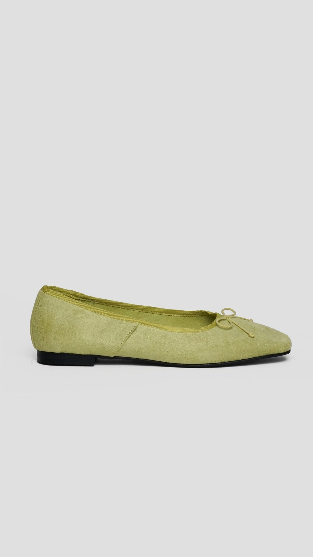 SABRINA VEGAN SUEDE CITRON